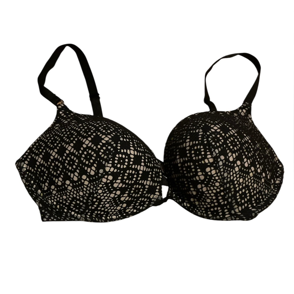 Victoria's Secret Black lace push up bra‎
